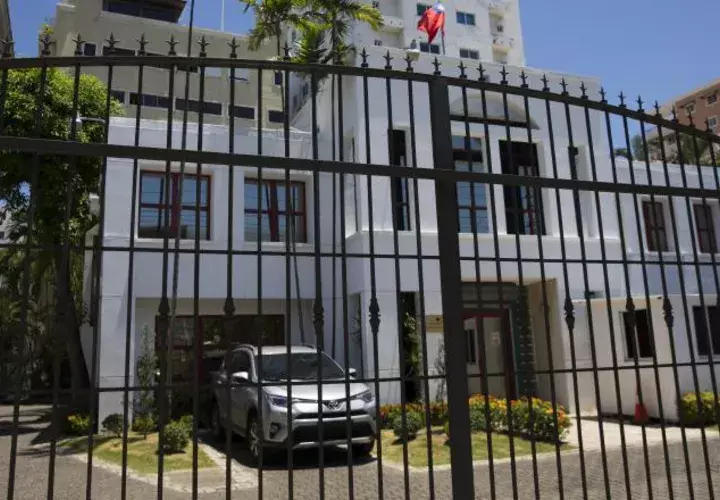 Embajada de Taiwán en Santo Domingo, cuyos diplomáticos pronto saldrán para dar paso a los chinos. EFE