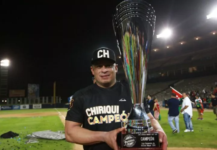 Carlos Ruiz ya había ganado el torneo mayor con Chiriquí en 1998. /Foto Anayansi Gamez