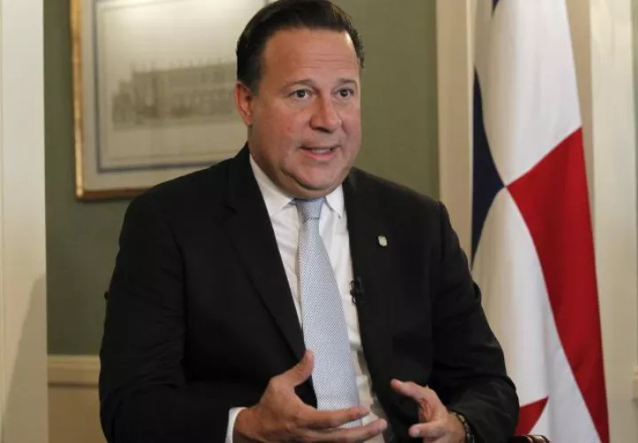 Juan Carlos Varela, presidente de la República de Panamá.