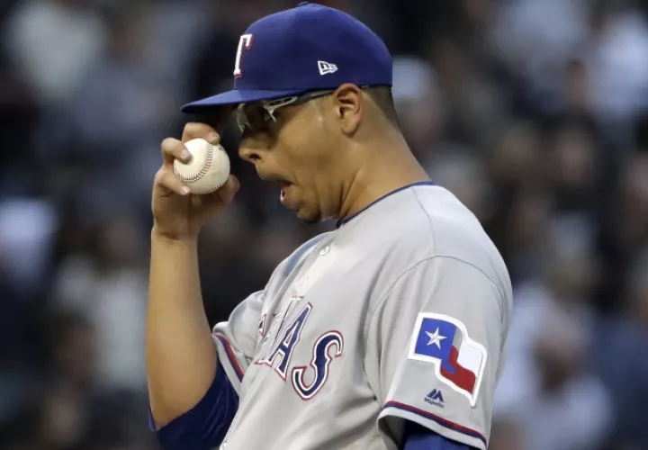 Jurado lanzó el sábado ante los Medias Blancas de Chicago, 4.2 episodios, en los que permitió 6 "hits" y 4 carreras limpias. /Foto AP