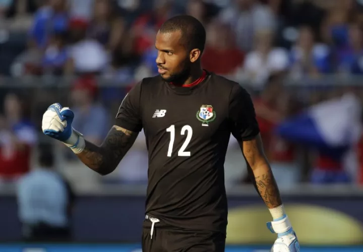 Luis "Manotas" Mejía debutó con la Selección Mayor de Fútbol de Panamá en 2009 y jugó la Copa Oro 2015. /Foto AP