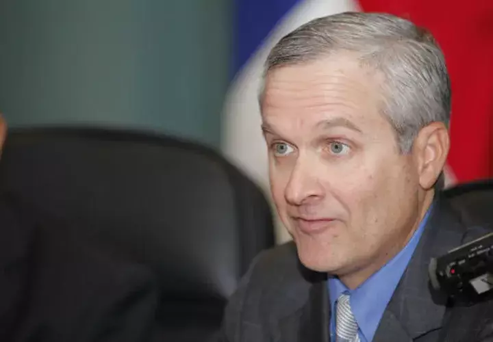Ministro Álvaro Alemán. 