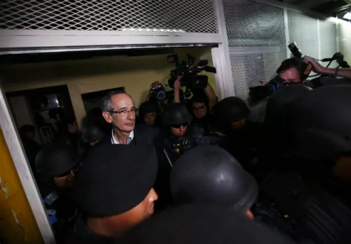 El expresidente Álvaro Colom, asegura que es inocente. 