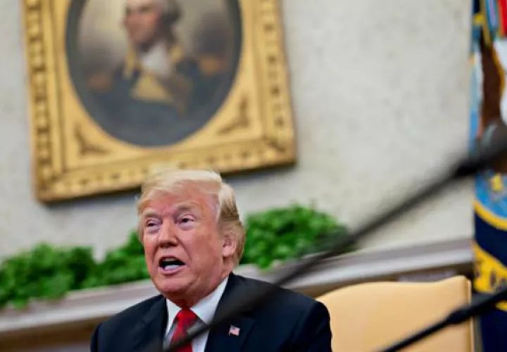 El presidente, Donald Trump. Foto: EFE  