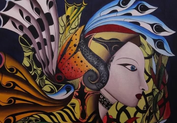 Arte pictórico, luces y color. Foto: Cortesía.