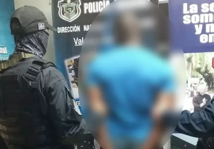 El aprehendido era buscado por estar vinculados a dos hechos de homicidio. Foto: @ProtegeryServir