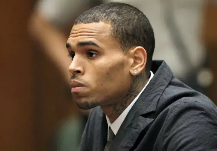 Chris Brown. AFP