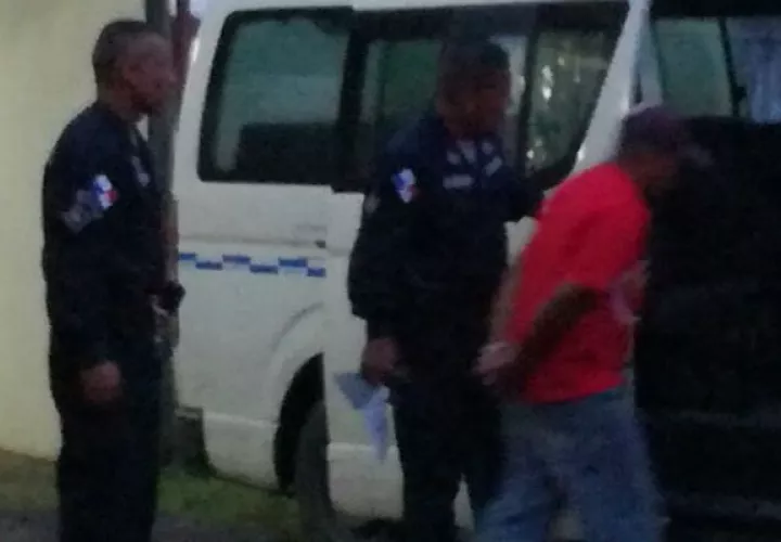 Solim González fue llevado a la cárcel de Penonomé. Foto: Elena Valdez. 