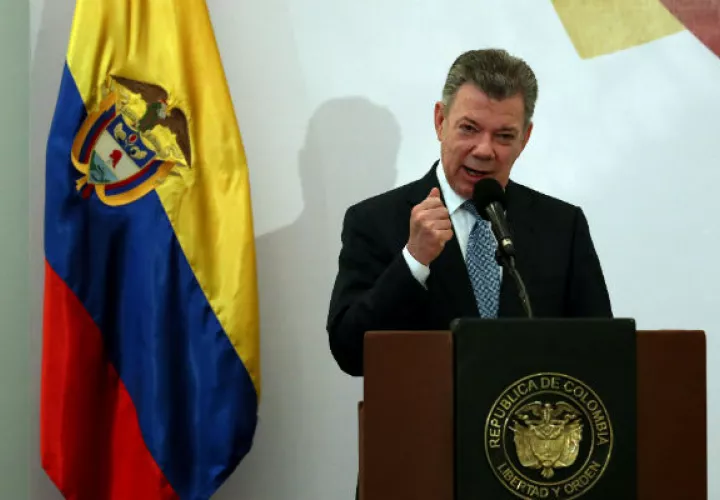 Presidente de Colombia Juan Manuel Santos. FOTO/EFE