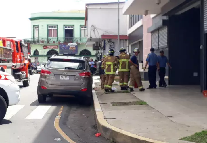 El sitio fue desalojado. Foto: Thays Domínguez. 