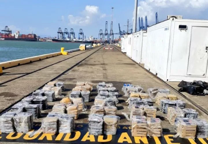La droga estaba repartida en 16 bultos. 