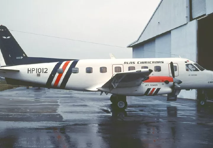 21 personas viajaban a bordo del jet que despegó de la ciudad de Colón / Archivo.