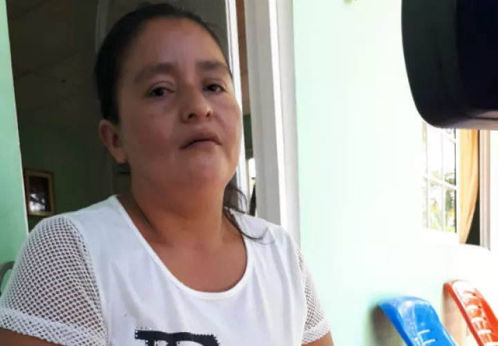 Deysi Flores, la madre del joven asesinado. Foto: Elena Valdez. 