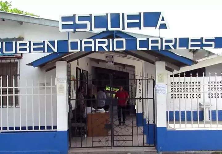 El hecho se registró en la escuela de Chigoré en Penonomé. / Foto: Elena Valdez.
