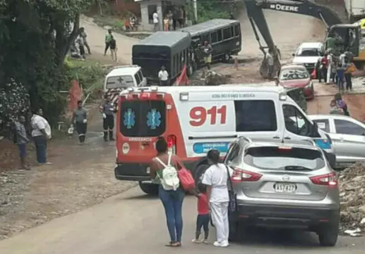 Los heridos fueron atendidos por Sistema Único de Manejo de Emergencias  y otras entidades. Foto/Eric Montenegro