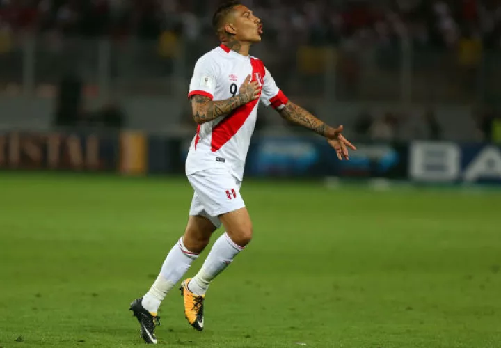 Paolo Guerrero. Foto:EFE