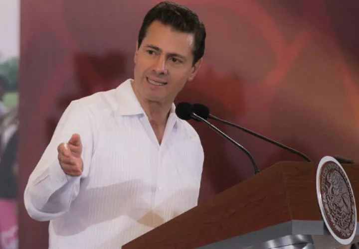 Enrique Peña Nieto, le responde enérgicamente a Donald Trump. FOTO/AP