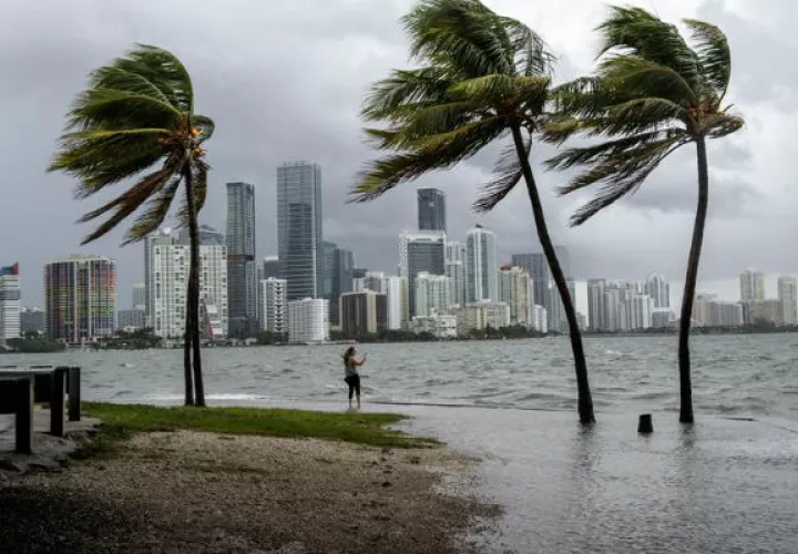 La depresión Alberto arroja fuertes lluvias. Foto: EFE 