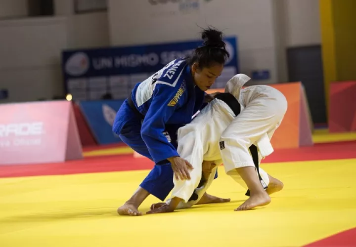 Jiménez en un combate.