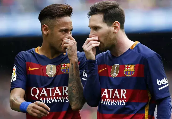 Messi y Neymar compartieron varias temporadas en el Barcelona. Foto EFE