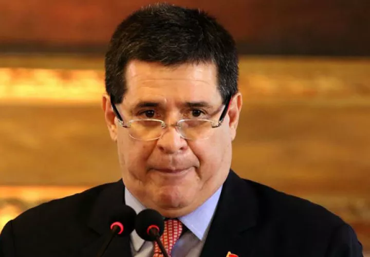 En la imagen, el presidente de Paraguay, Horacio Cartes. Foto: EFE