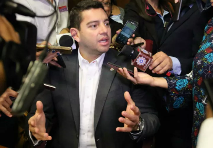 El presidente de Diputados, el colorado Pedro Alliana. Foto: EFE  