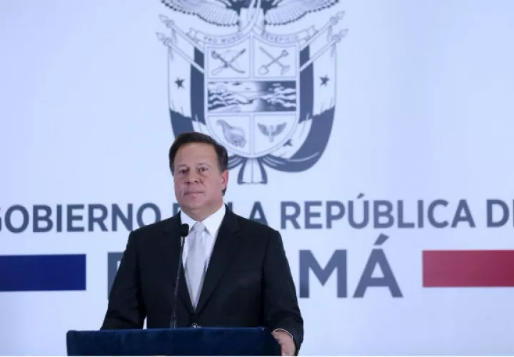 Juan Carlos Varela, presidente de la República de Panamá.