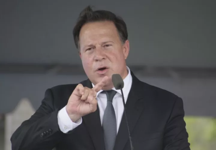 Juan Carlos Varela, presidente de la República de Panamá. /Foto Archivo