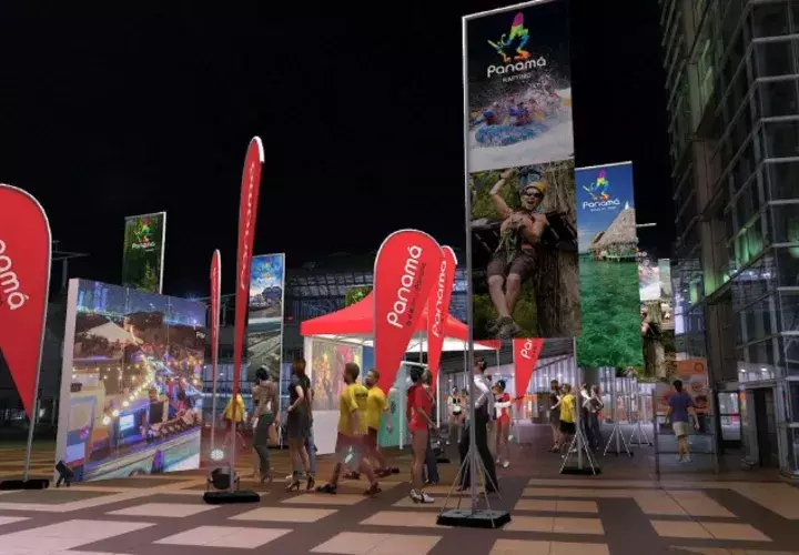 Pantallas gigantes proyectarán la ciudad nocturna, el Canal, entre otros atractivos. /Foto ATP