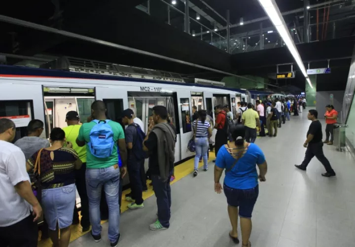 Mi Bus y el Metro de Panamá habilitarán plan de contingencia durante la Jornada Mundial de la Juventud (JMJ) Panamá.  Archivos