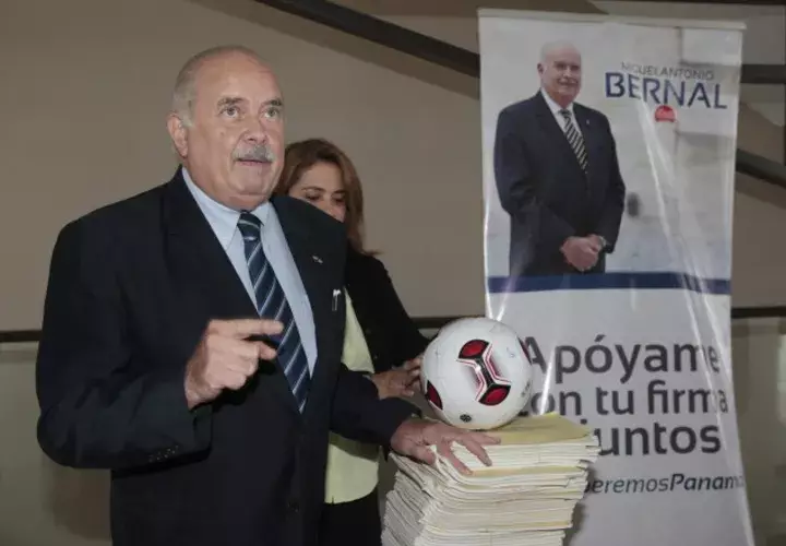 Miguel Antonio Bernal, aspirante presidencial independiente.