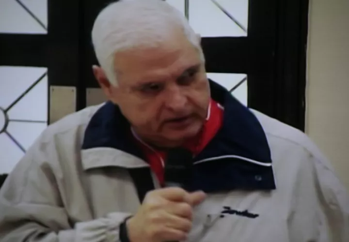 El expresidente argumentó por qué se le debía otorgar una medida cautelar diferente a la de detención preventiva. /Foto Víctor Arosemena