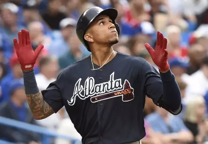 Johan Camargo pegó su primer jonrón con bases llenas. /Foto AP