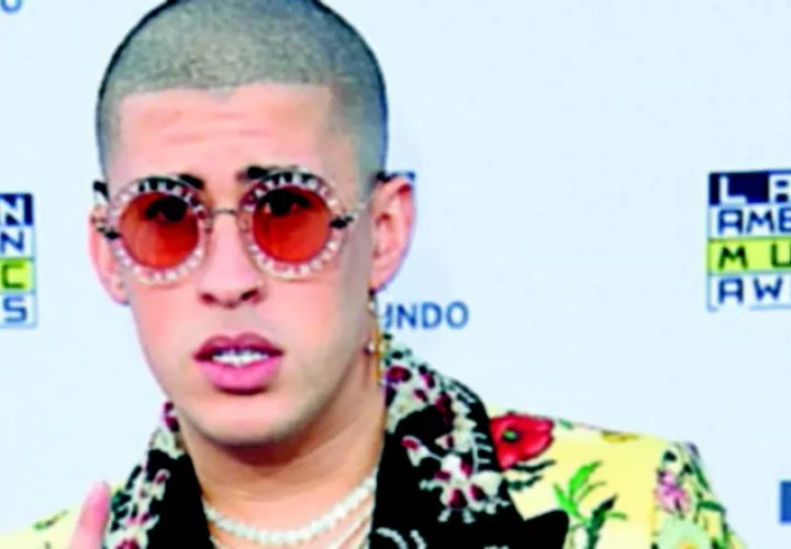 Cantante Bad Bunny.