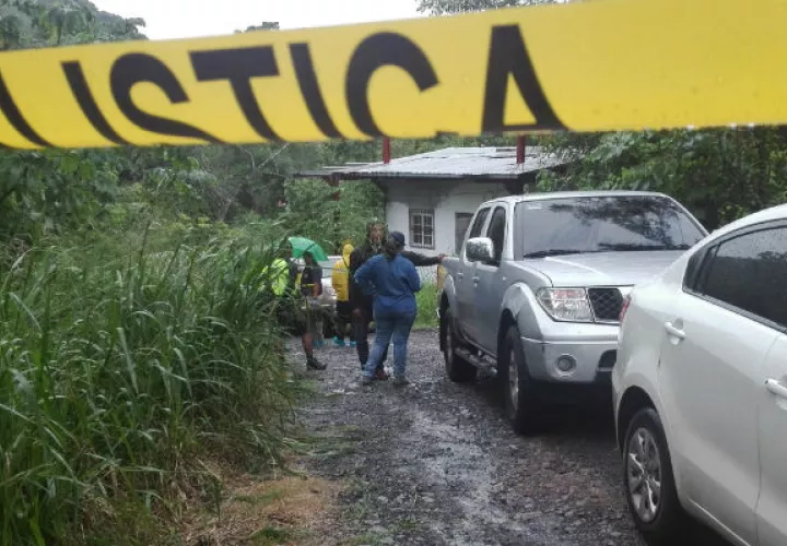 El área fue acordonada para investigación. Foto: Eric Montenegro. 
