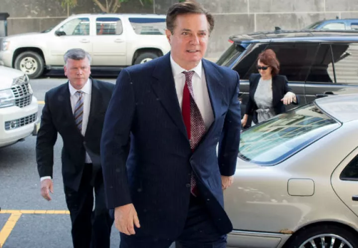 El ex director de campaña del presidente Donald Trump, Paul Manafort, fue encarcelado. FOTO/EFE