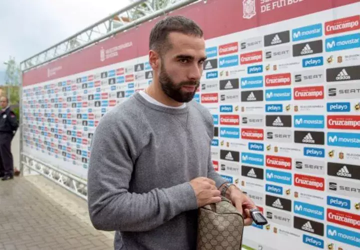 Carvajal está en duda para el primer partido de España / EFE
