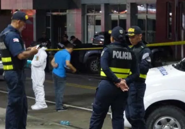 Lo mataron cerca de una estación de combustible. Fotos: Mayra Madrid. 