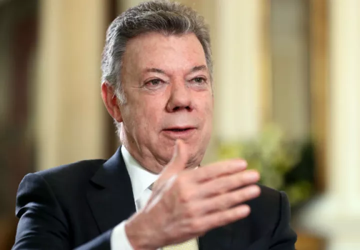 El presidente, que habló  tras concluir su primera reunión con Duque sobre la transición del Gobierno, dijo que su sucesor debe "construir sobre lo construido" .