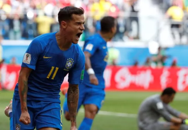 Coutinho llegó a dos goles en Rusia / EFE