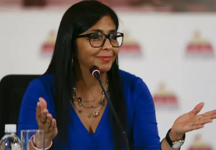 Delcy Rodríguez, asciende a un nuevo escaño político. FOTO/EFE