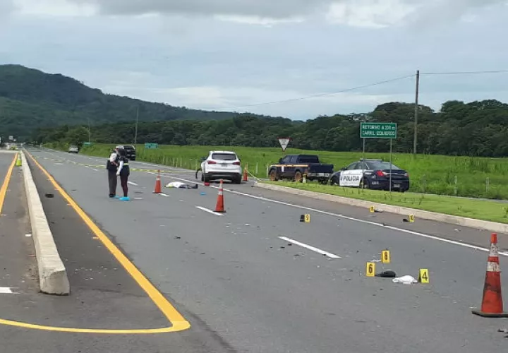 En la provincia de Chiriquí van 31 muertos por accidente de tránsito. Foto: José Vásauez. 