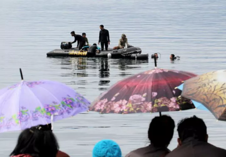El turístico lago Toba, es el más grande de Indonesia. Foto: EFE 