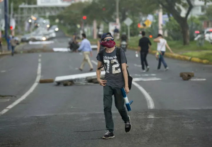 En Masaya, también se han registrado disturbios contra el Gobierno de Daniel Ortega. FOTO/EFE