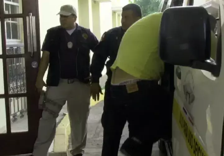 El ahora condenado, fue trasladado a la cárcel. Foto: Mayra Madrid. 