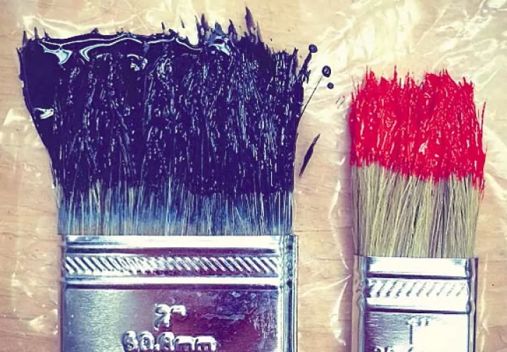 Desprendimientos prematuros son causa de una mala pintura. /Foto: cortesía  