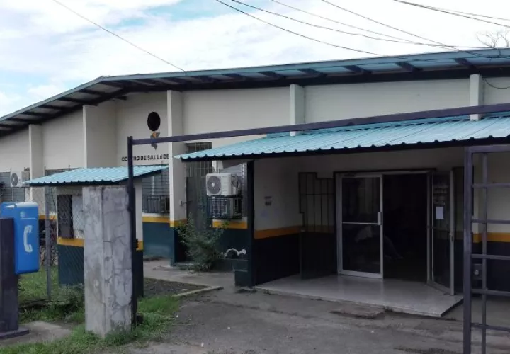 Instalaciones del centro de salud de Bejuco requieren reparaciones. Foto/ Eric Montenegro