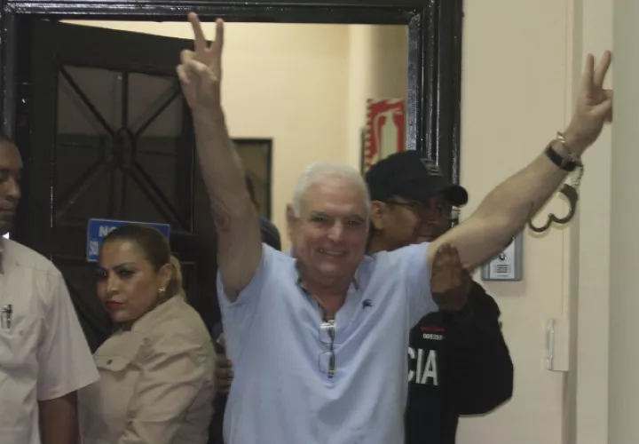 Ricardo Martinelli, en reiteradas ocasiones, ha denunciado que el proceso que se le sigue es político. /Foto Víctor Arosemena