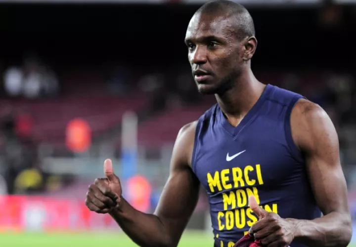 Abidal agradece a su primo por la donación.