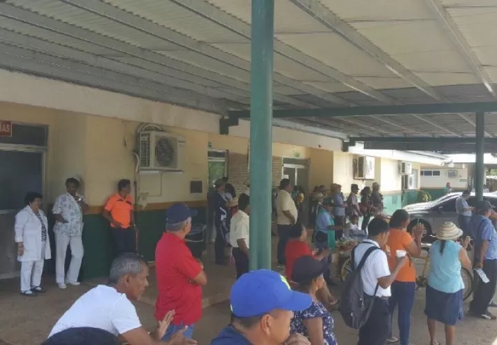 Llevan casi cuatro años esperando un nuevo hospital. Víctor Eliseo Rodríguez/Veraguas